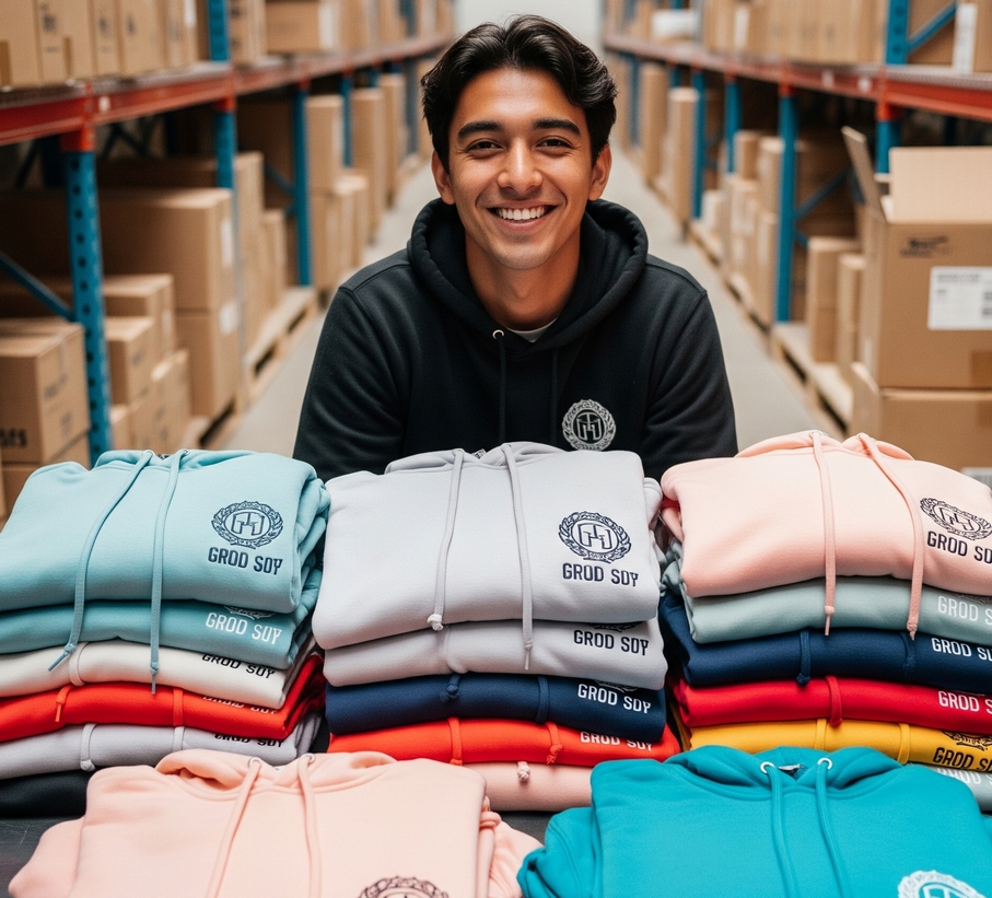 ¿Te preocupan las tallas, la calidad o los plazos de entrega cuando compras sudaderas para tu grupo?